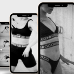 Gray and Black Minimalist Digital Mockup Instagram Story